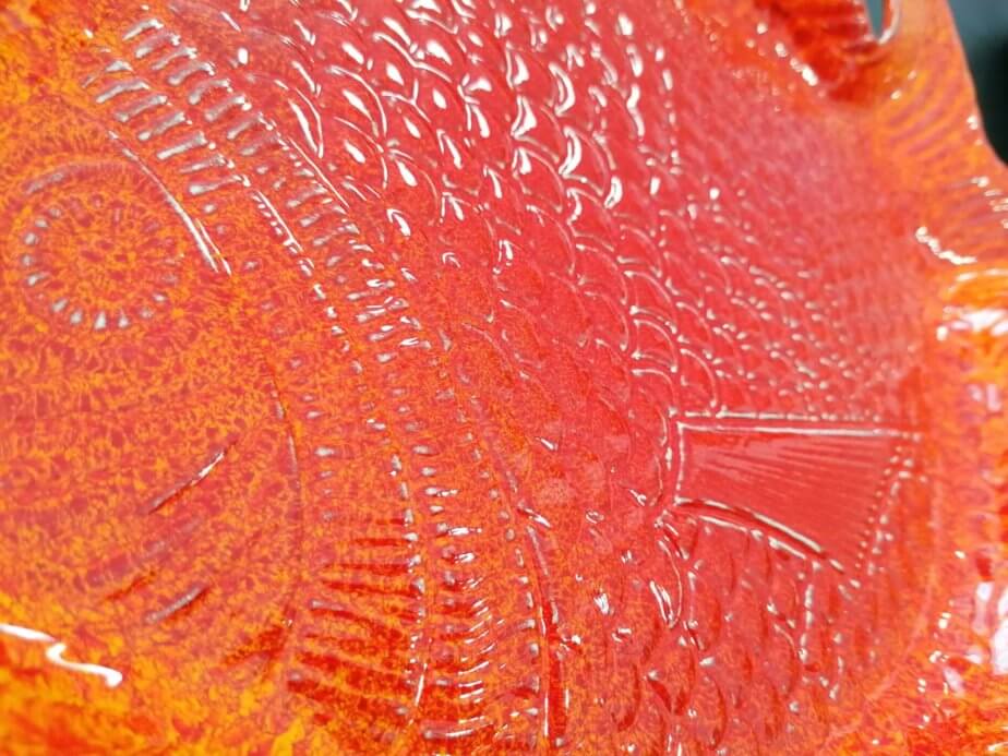 prato peixe - grande laranja