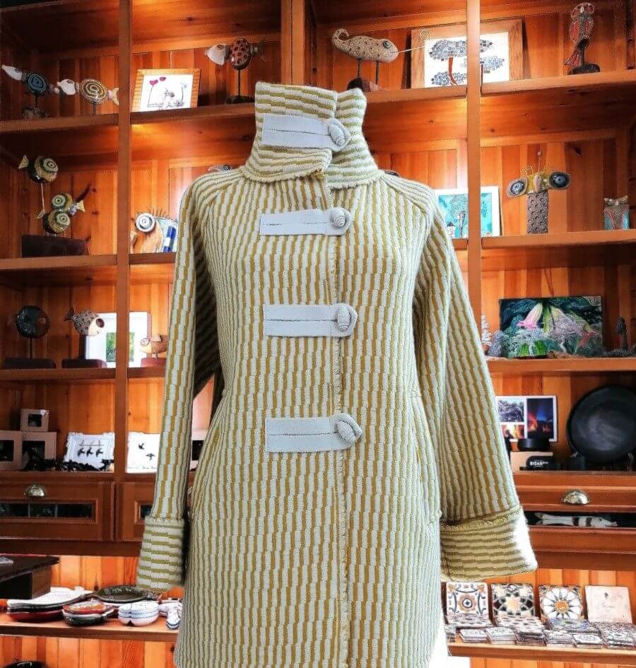 Pure wool coats - Yellow
