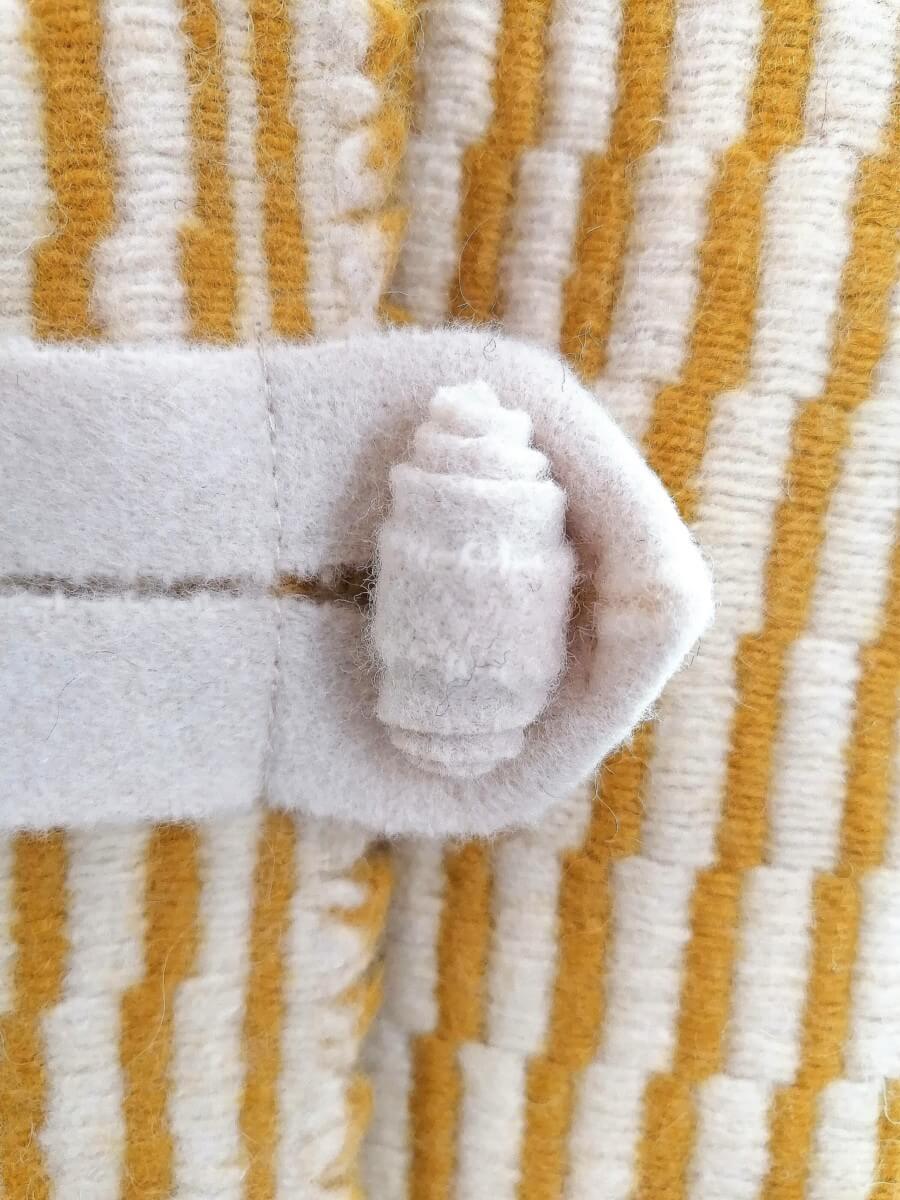 Pure wool coats - detail