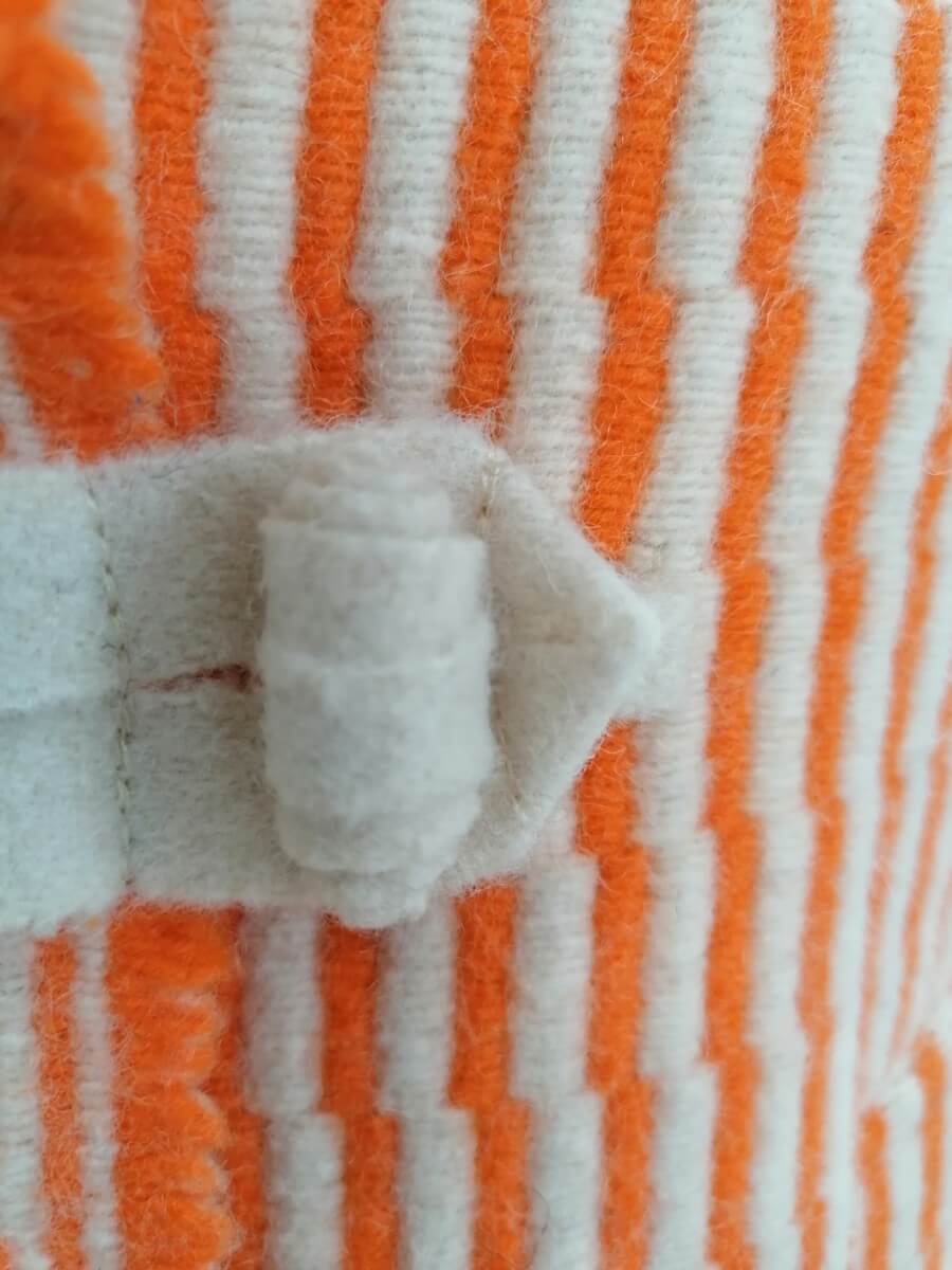 Pure wool coats - orange