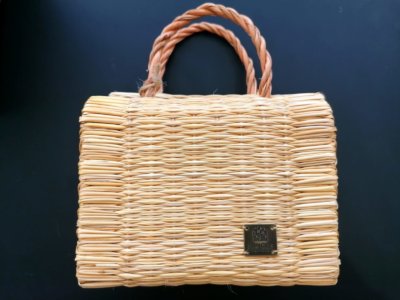 Traditional Reed Basket (natural color) tiny